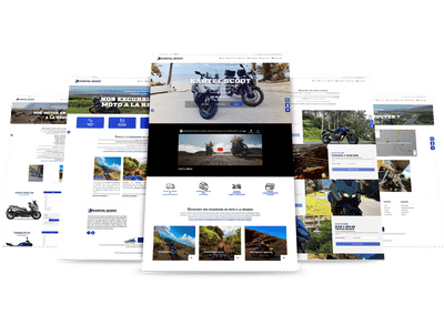 Kartel Scoot : Réservez votre moto en ligne - Website Creatie