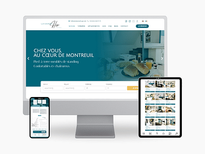 Site Web - La maison hugo - Référencement naturel