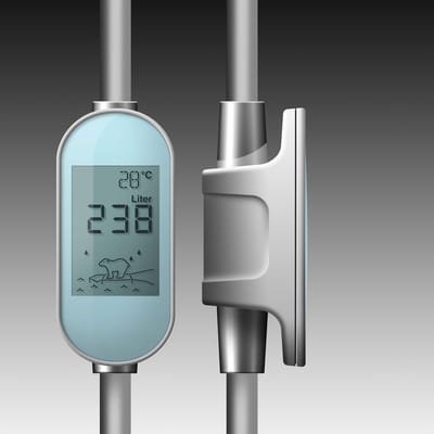 Product Design for Amphiro’s Smart Shower Display - Image de marque & branding