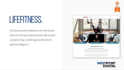 Magento 2 fitness shop with tight deadline - Web Applicatie