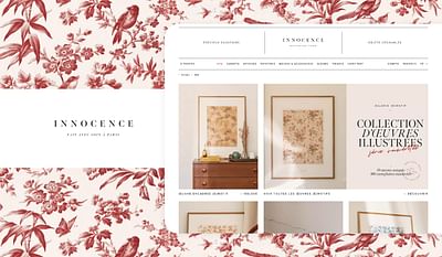 Refonte Design - Site E-commerce - Innocence - E-commerce