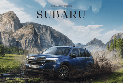 Digital Marketing for Subaru - Design & graphisme