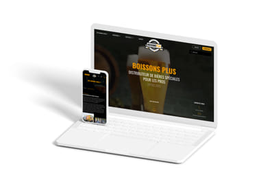 BOISSON PLUS : prestashop et infogérance - Création de site internet