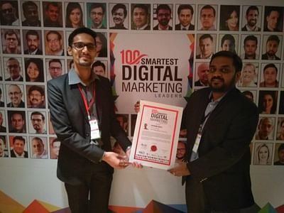 Award - 100 Smartest Digital Marketing Leaders - Publicité