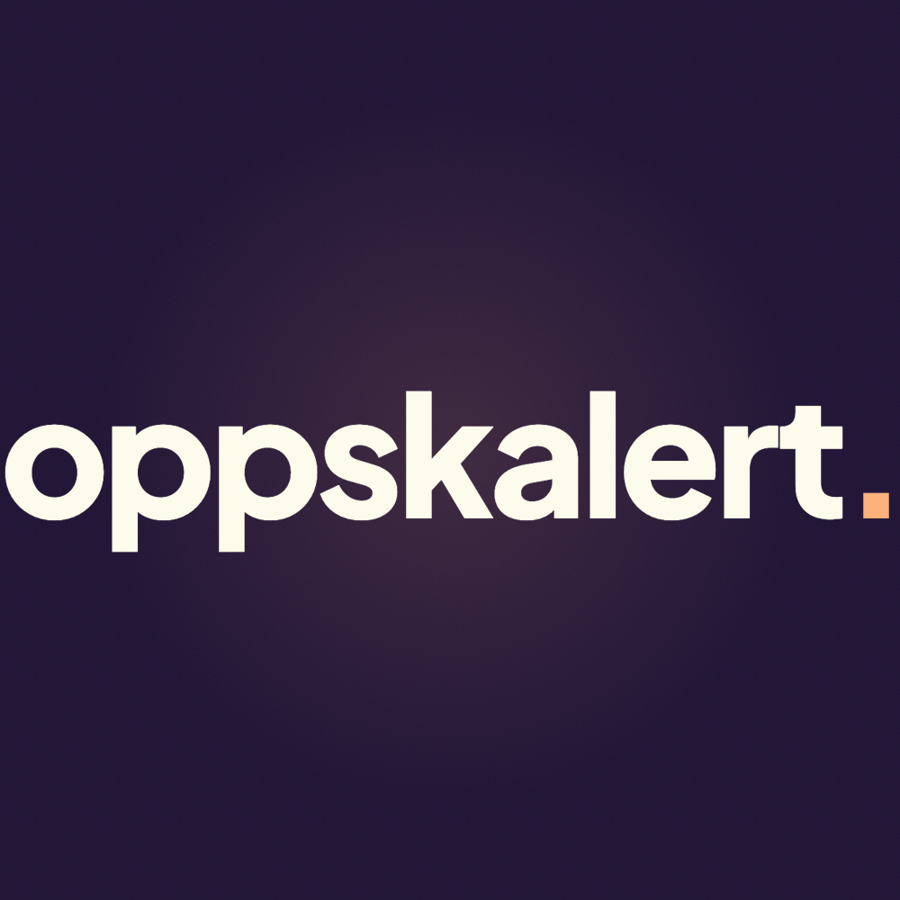 Oppskalert