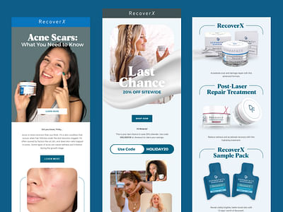 Email Marketing Design for Skincare Brand - E-mail Marketing