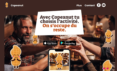 Copeanut - Application mobile