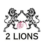 2 LIONS logo