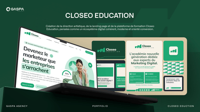 CLOSEO EDUCATION - Application web