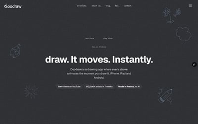 Doodraw - Application mobile