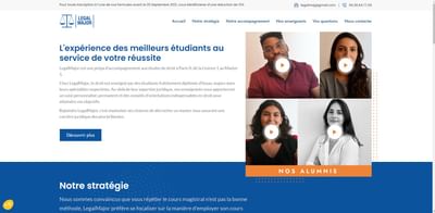 Site internet vitrine + plateforme - Creazione di siti web