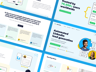lead generation SaaS Website rehaul - Webseitengestaltung