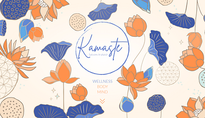 Site de Kamaste - Graphic Design