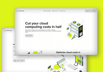 Cloud Clarity - Webseitengestaltung