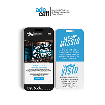 ADECAFF - Desarrollo web - Usabilidad (UX/UI)