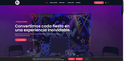 JSM EVENTOS - Website Creation