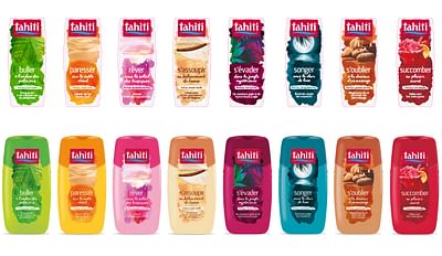 Packaging Tahiti Douche - Markenbildung & Positionierung