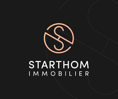 Réseau Starthom Immobilier - Branding - site - Image de marque & branding
