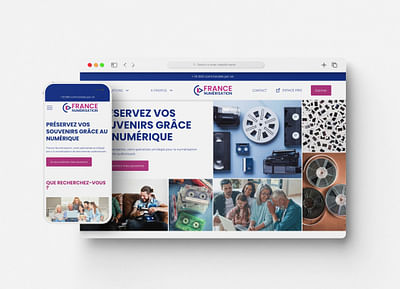 France Numérisation - Aplicación Web