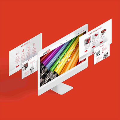 Website Design for Printline - Branding & Positioning