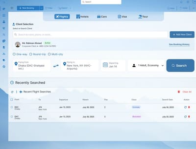 Travel Agency Software - Software Development