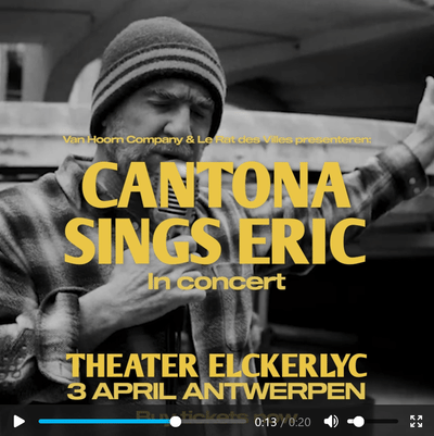 Eric Cantona Campagne - Réseaux sociaux