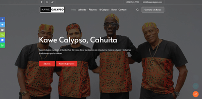 Grupo Musical Kawe Calypso - Publicité