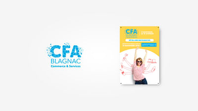 Campagne pour le CFA de Blagnac - Publicité en ligne