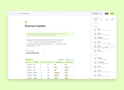 Decipad - Ergonomy (UX/UI)