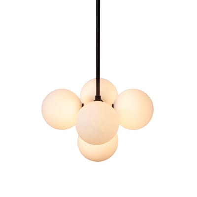 Bunch Pendant Light in Black - 3D