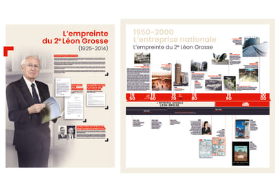 L'Histoire de Léon Grosse - Print
