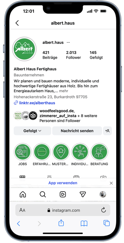 Social-Media-Strategie & Community-Aufbau für Albert Haus - Künstliche Intelligenz