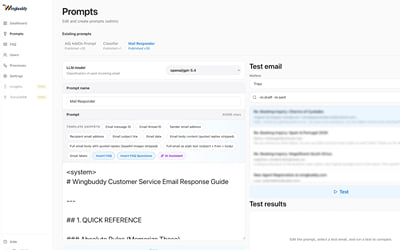 Wingbuddy : assistant email IA pour l'équipe commerciale - Intelligence Artificielle