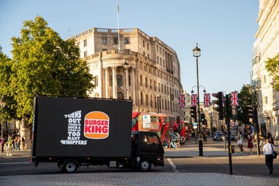 burger king - Outdoor Reclame