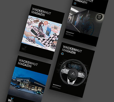 Wackenhut - Mercedes-Benz Autohäuser - Publicité Extérieure
