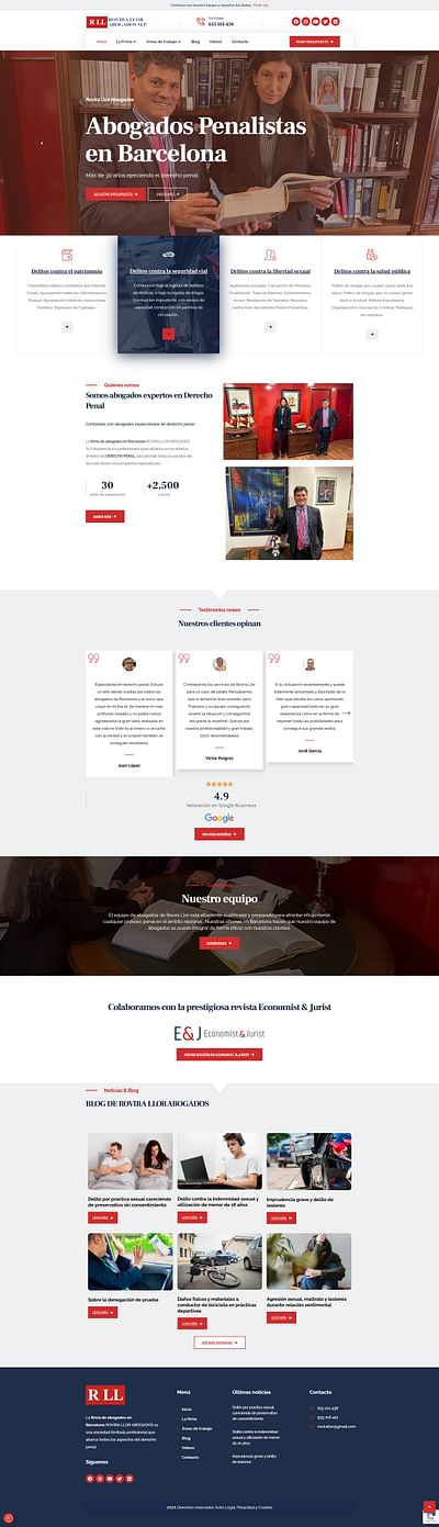 Rovira Llor Abogados - Marketing