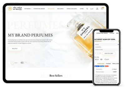 eCommerce Website with Mobile App - Application mobile
