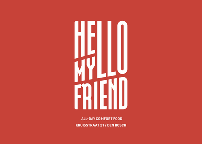 Branding & positionering Hello My Friend - Branding & Positionering