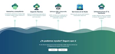 E-DATA Web corporativa + Logo - Création de site internet