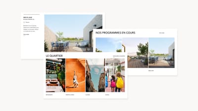 Adeimmo - Site de promoteur immobilier - Design & graphisme