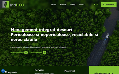 IndECO Grup – corporate website - Creación de Sitios Web