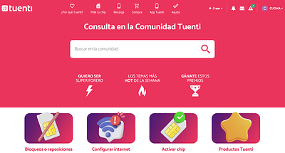 Comunidad Online Tuenti - Digital Strategy