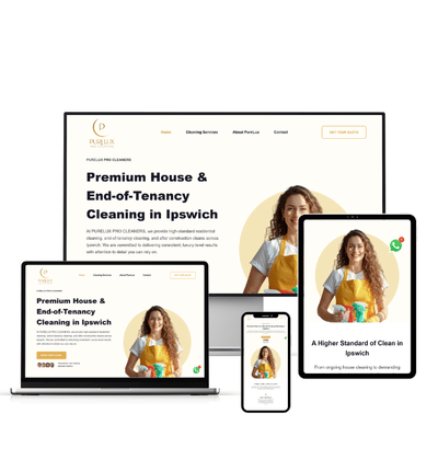 PureLux Pro Cleaners | UK Cleaning Company - SEO