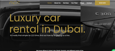 Social Media Marketing for NOIR Car Rental | Brand Growth - Social Media