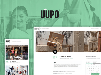 Web-App de un Marketplace a Medida | ÛUPO - Branding & Positioning