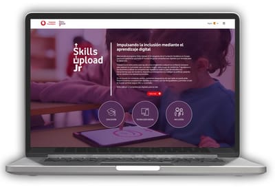 Skills Upload JR Fundación Vodafone - Creación de Sitios Web
