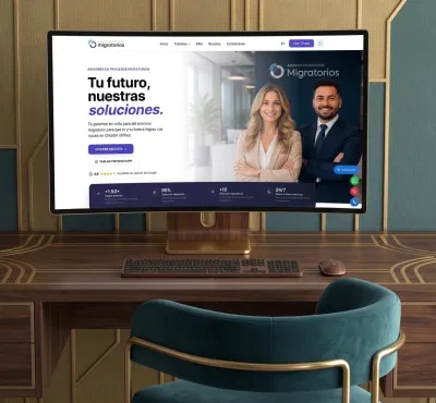 Procesos Migratorios (APM) — immigration services platform - Website Creation