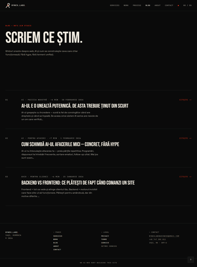 Editorial Publishing System — Bilingual Blog - SEO