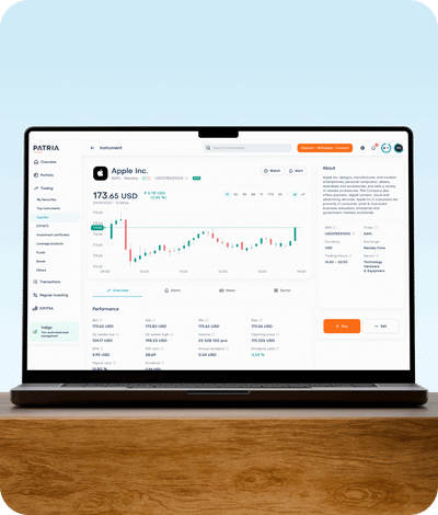 Patria webtrader - Creación de Sitios Web