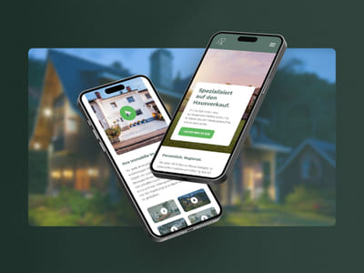 A2Immo - Webauftritt Immobilienmakler - Website Creation